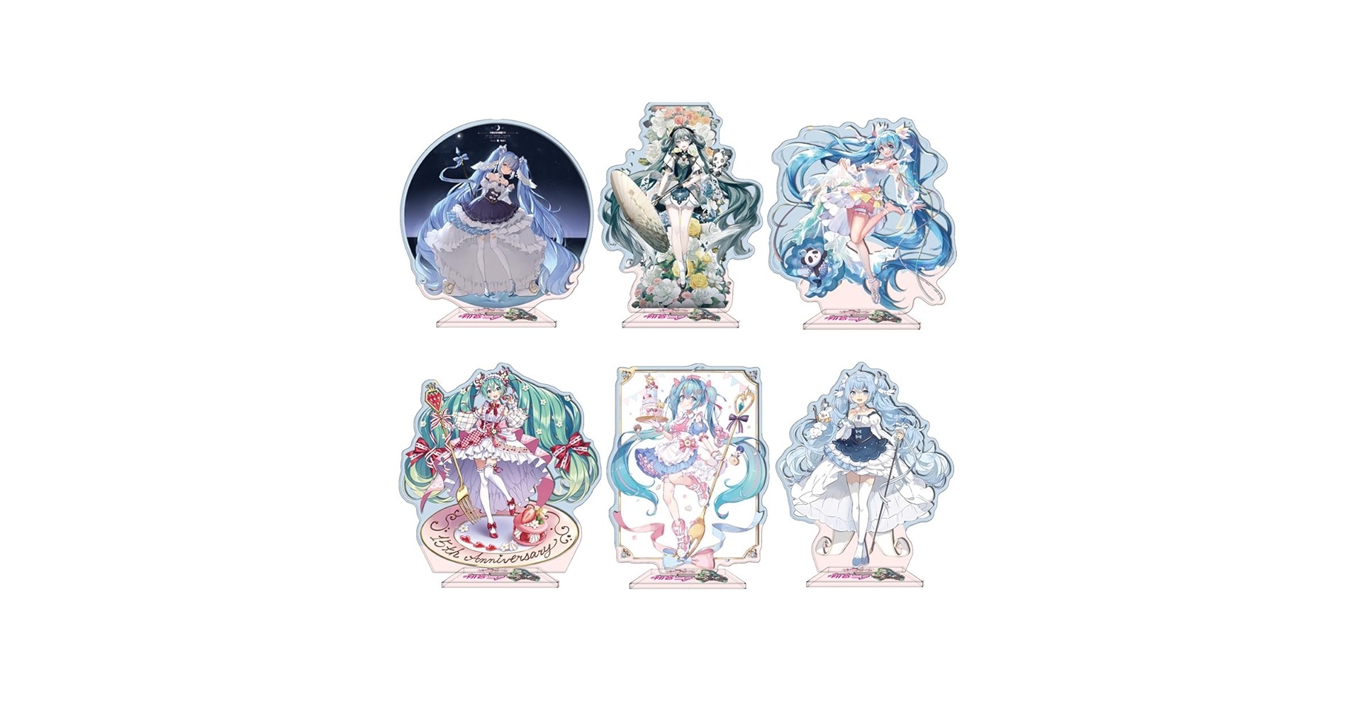 Amazon.co.jp: ミク アクリルスタンド 16cm 多種絵柄 桜ミク 雪
