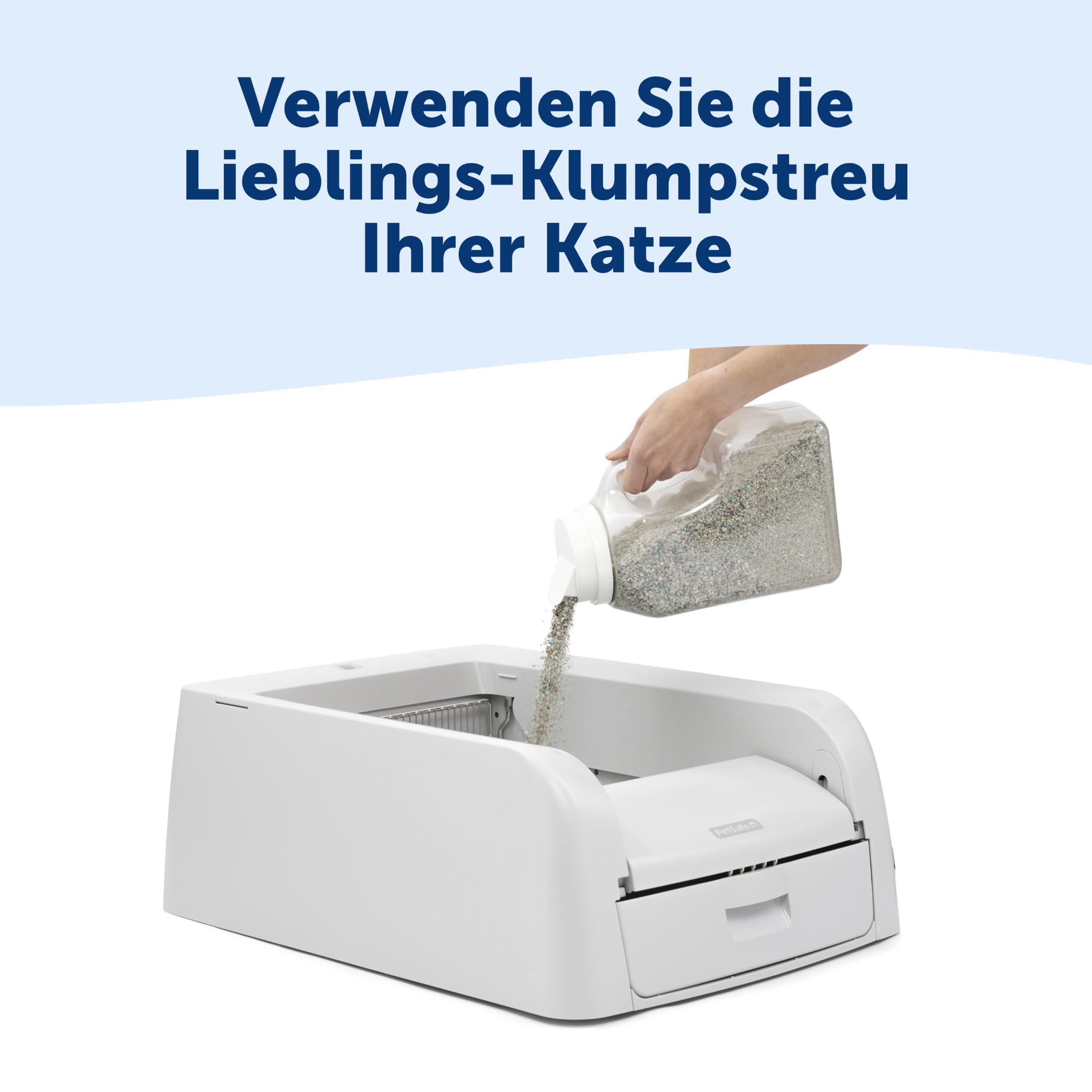 PetSafe ScoopFree Selbstreinigende Katzentoilette | Automatischer Rechen, Optimale Geruchskontrolle, Für Mehrere Katzen Geeignet