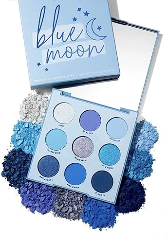 Colourpop Paleta de sombra de ojos Blue Moon, polvo