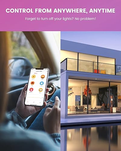 Miniatura 3 de YEELIGHT Bombillas de luz de inundación, bombilla LED, bombillas inteligentes que funcionan con Alexa y Google Home, Razer Chroma, bombillas