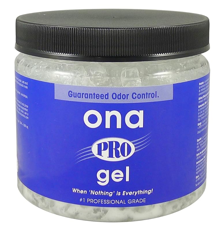 Gel neutralizador de odores para gatos ONA, sem fragrância, Quart, pacote com 6