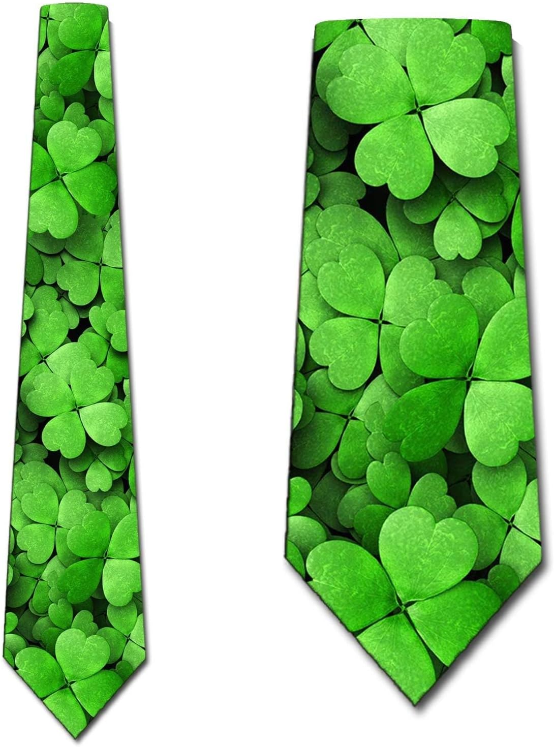 Three Rooker St. Patrick's Day Ties Mens Clover Necktie