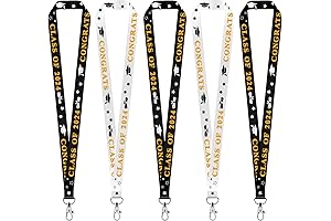 Class of 2024 Graduation Lanyard Keychains