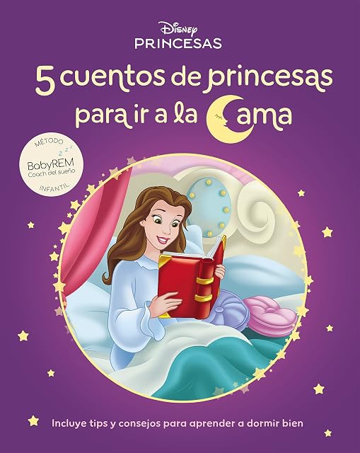 Portada de Es la Hora de Dormir. 5 Cuentos de Princesas para Irse a la Cama