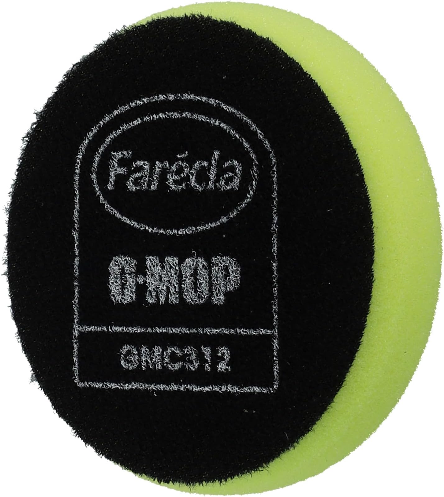 FARECLA GMC312 G.MOP Yellow Advanced Applicator Range Head Sponge Foam Pack of 5, Includes a Hook'N'Loop System, Designed for Scratch Swirl Removal. Rugged construction for long lifespan