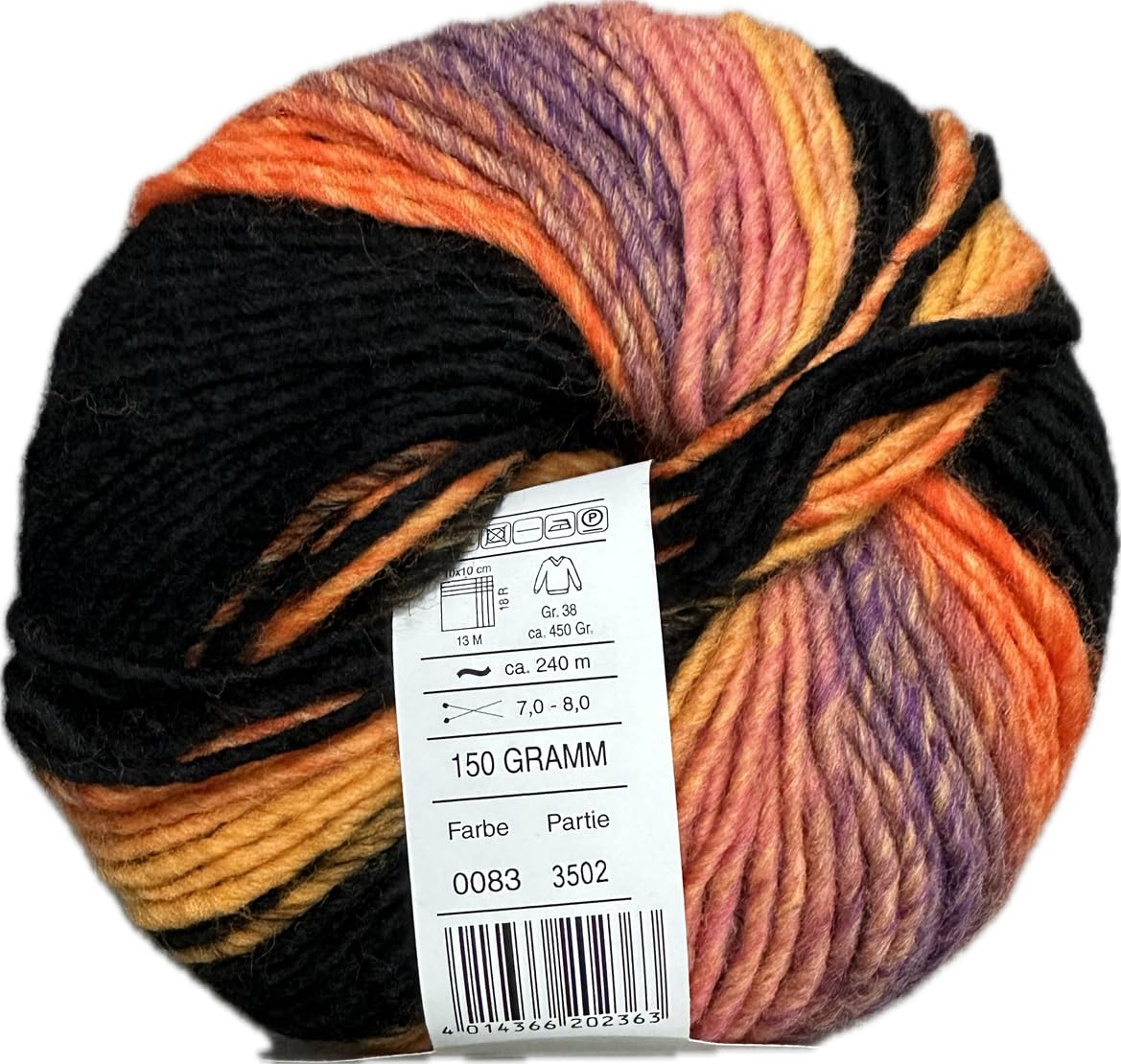 LOT DE Pelotes De Fil à Tricoter, Grosse Laine Pour Aiguilles N° 6 EUR