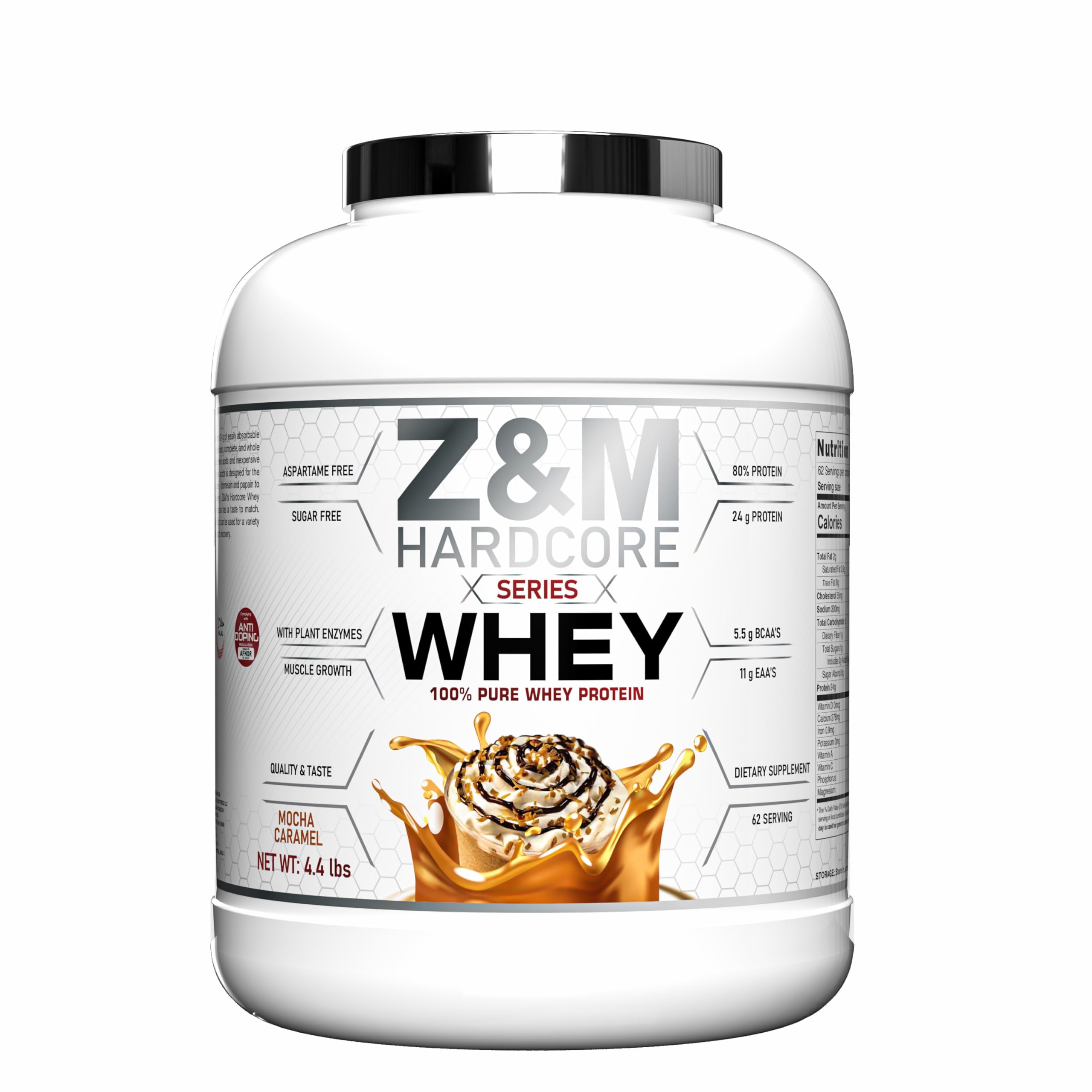 WHEY PROTEIN MOCHA CARAMEL