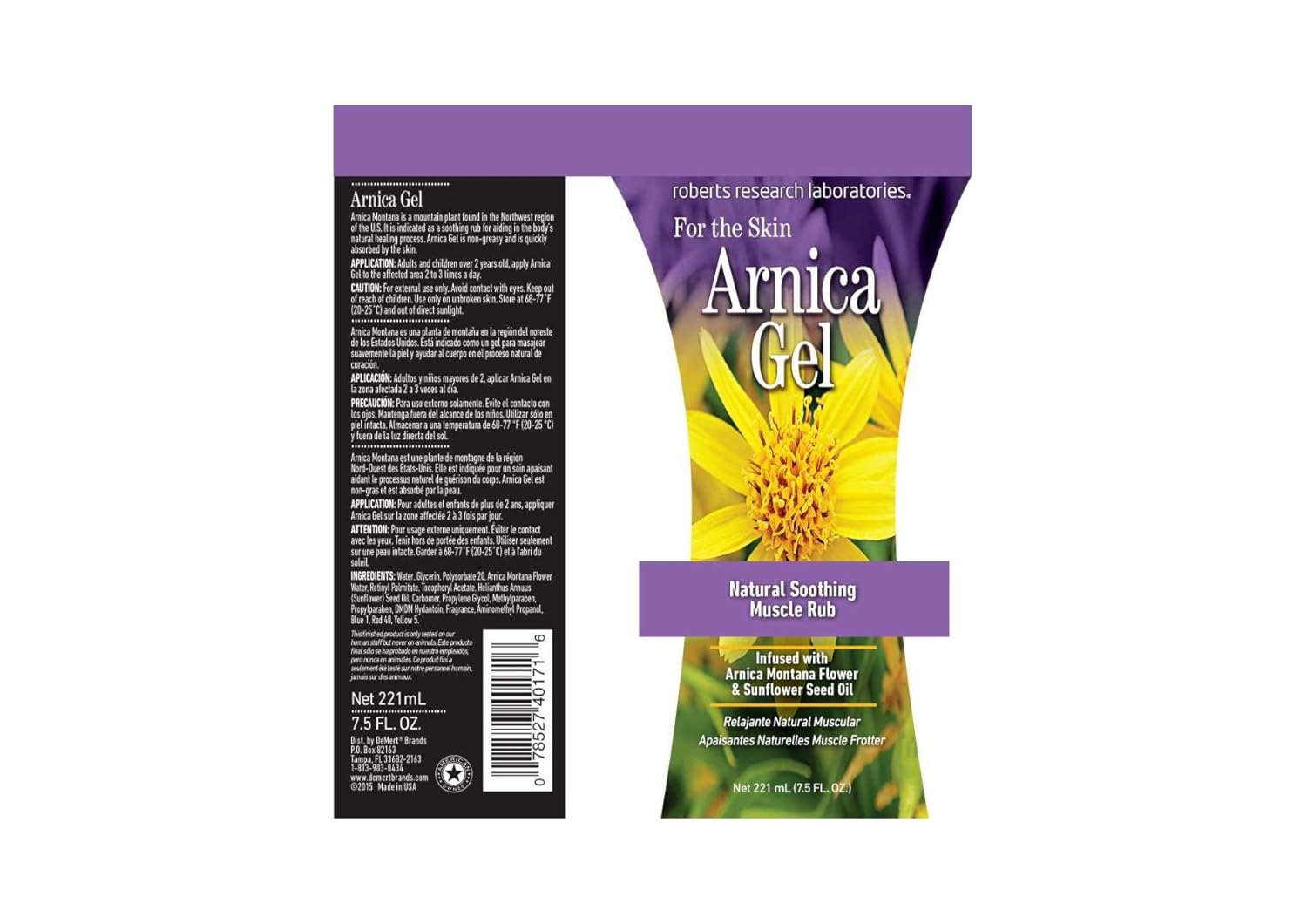 Arnica Gel, 7.5 Fluid Ounce