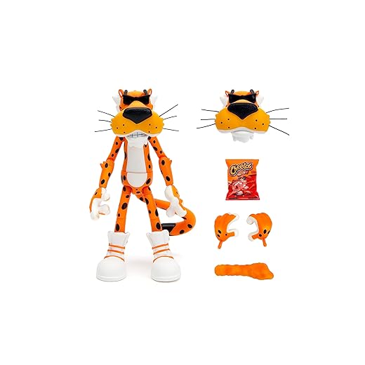 Jada Cheetos 6" Chester Cheetah Action Figure, Toys for Kids and Adults
