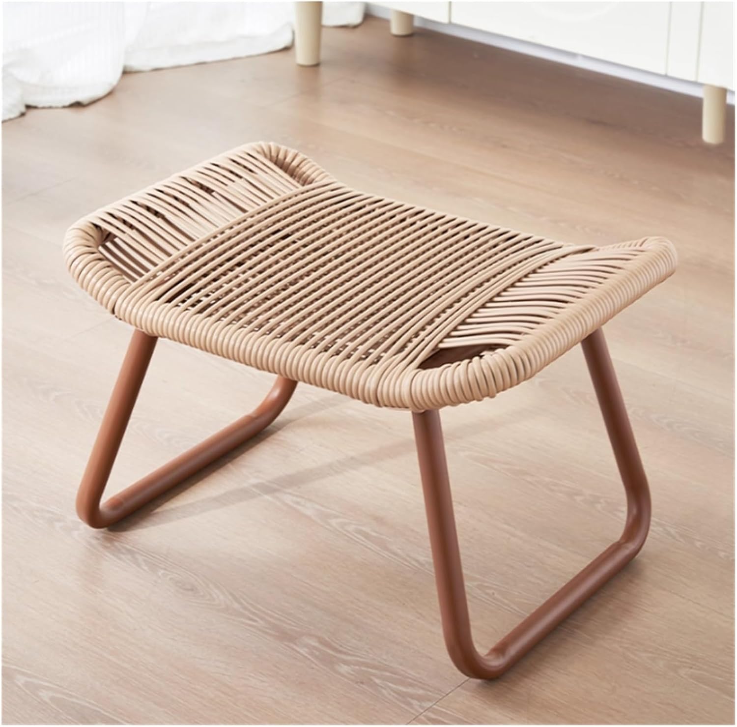 スツール オットマン寝室に適用 フットレストスツールステップスツールリビングルーム寝室玄関オフィス用 椅子 足置き1人掛け