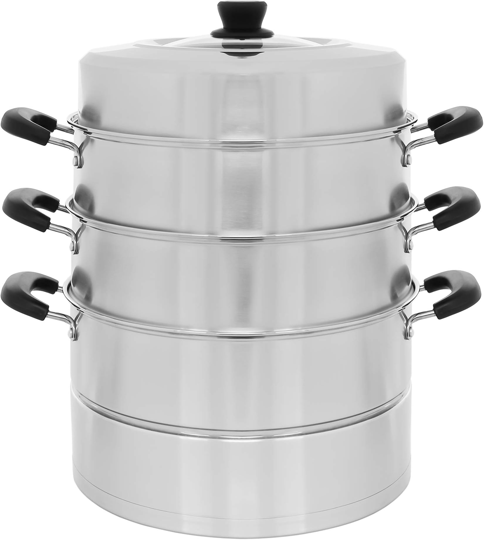 4 Tier Stainless Steel Steamer Cookware Pot (26 CM)