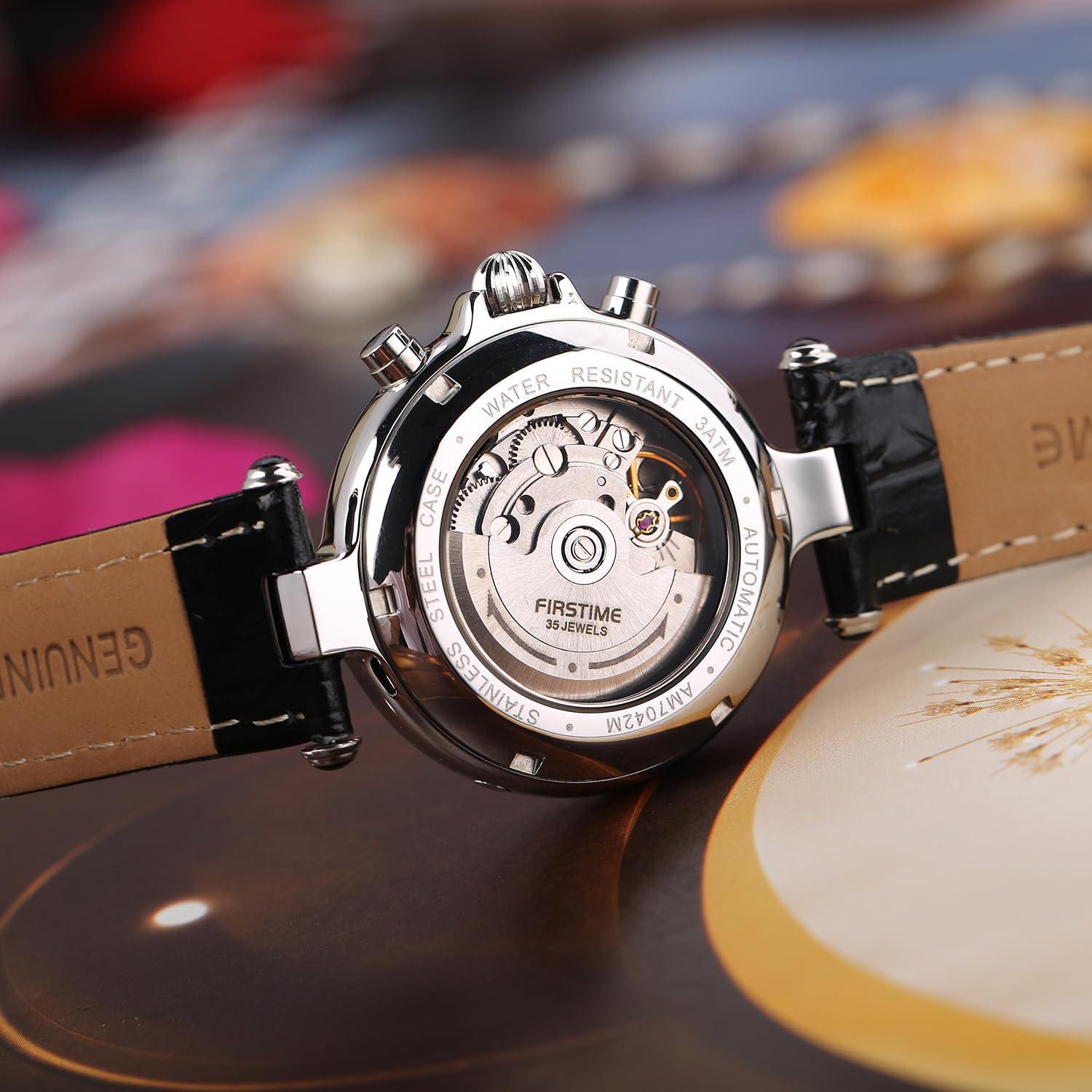 BERNY Automatikuhr Für Männer Mechanische Selbstaufziehende Armbanduhr 3ATM Wasserdicht Multifunktionales Zifferblatt Super Leuchtend Mode Uhren