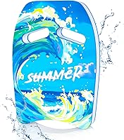 HeySplash Kids Swim Kickboard - Cute Pattern EVA Training Aid for Beginner Swimmers, Safe Buoyant Pool Kick Board