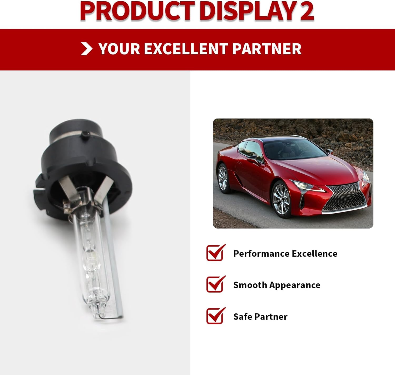 Nakkaa 85967-45010 85967-08020 Headlight Ballast with D4S Bulb Compatible with Forester Avalon IS250 RX350