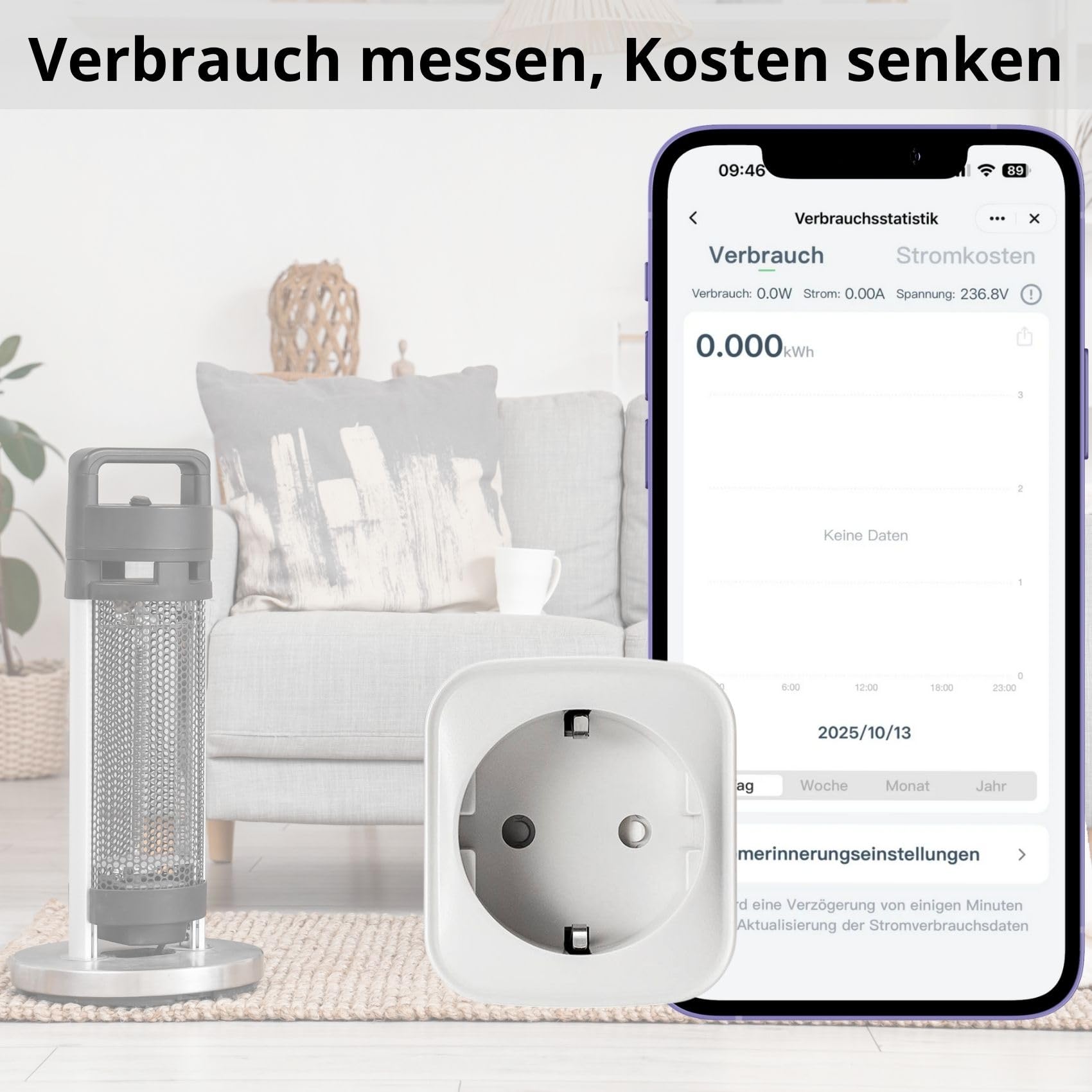 Sone Smart One Inteligentne Gniazdko Wifi zgodne z Tuya Smart Wtyczka 16 A