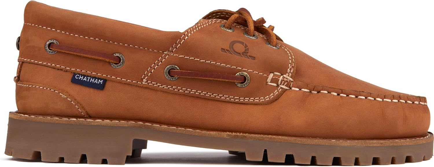 Buy Chatham Marine Mens Sperrin Boat Shoes Tan at Ubuy Lebanon