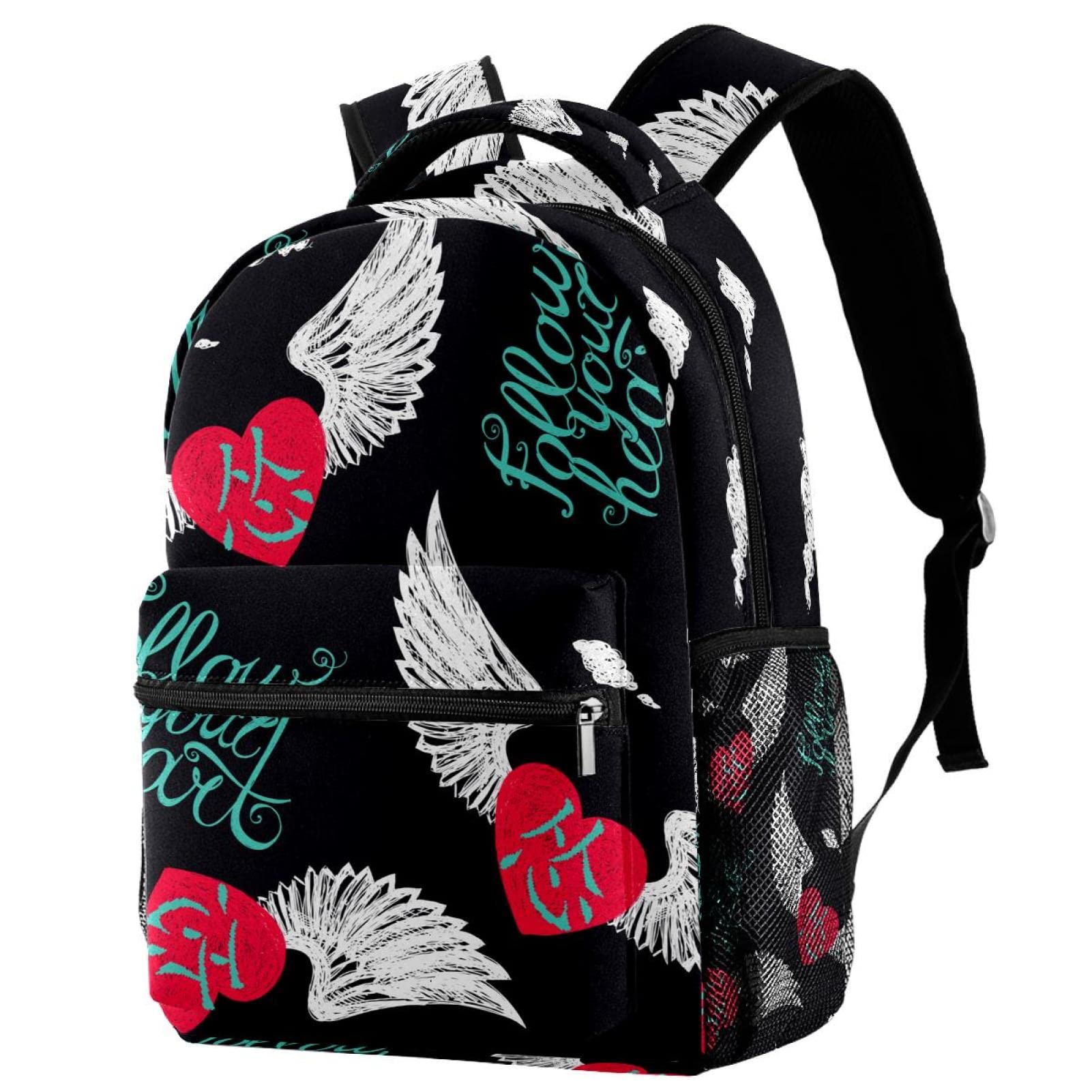 Sac à dos voyage avec porte-bouteille Leisure Campus Wing Heart - 7