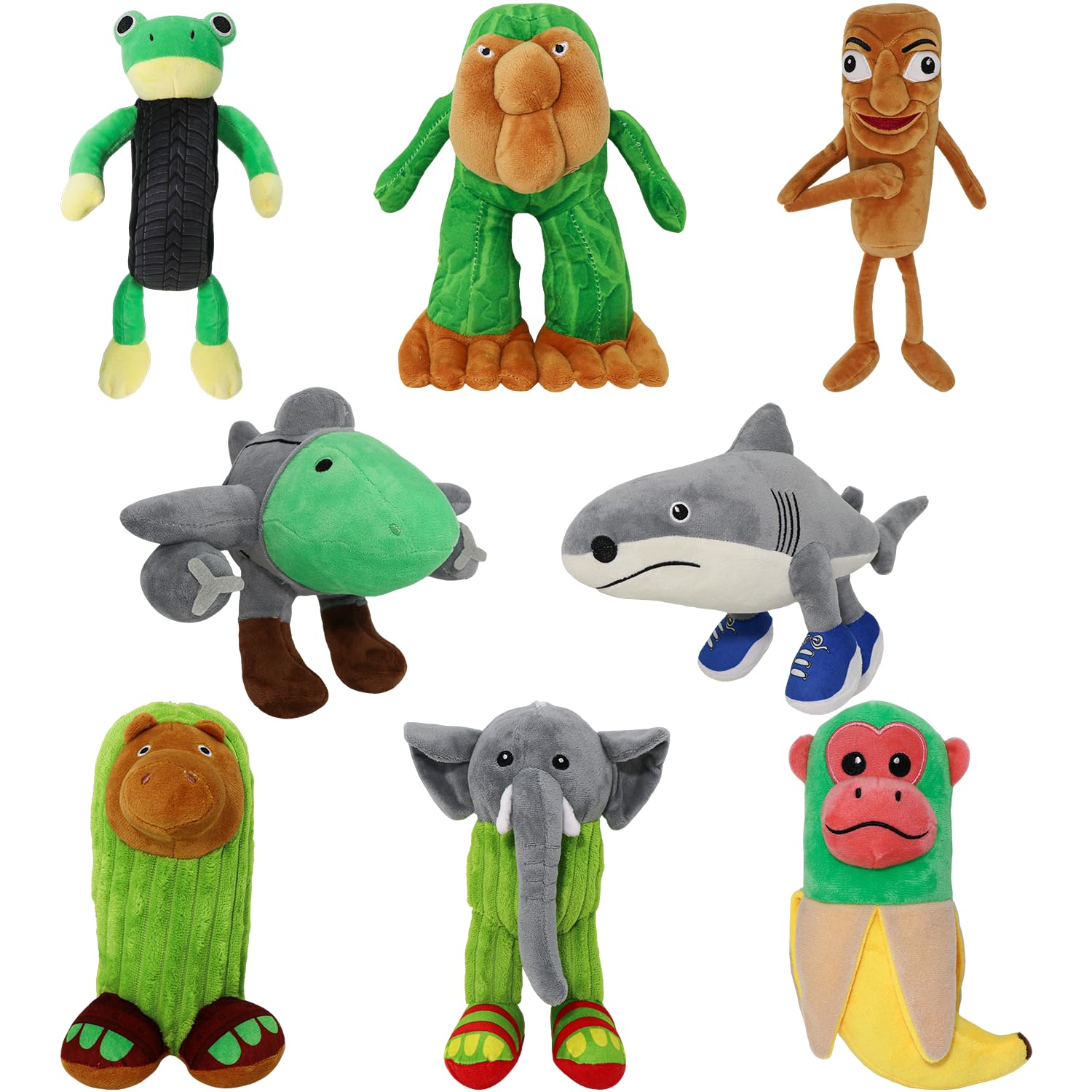 Italian Brainrot Tung Tung Tung Sahur Plushies Toy 16inch for Fans Gift Soft Stuffed Animal Pillow for Home