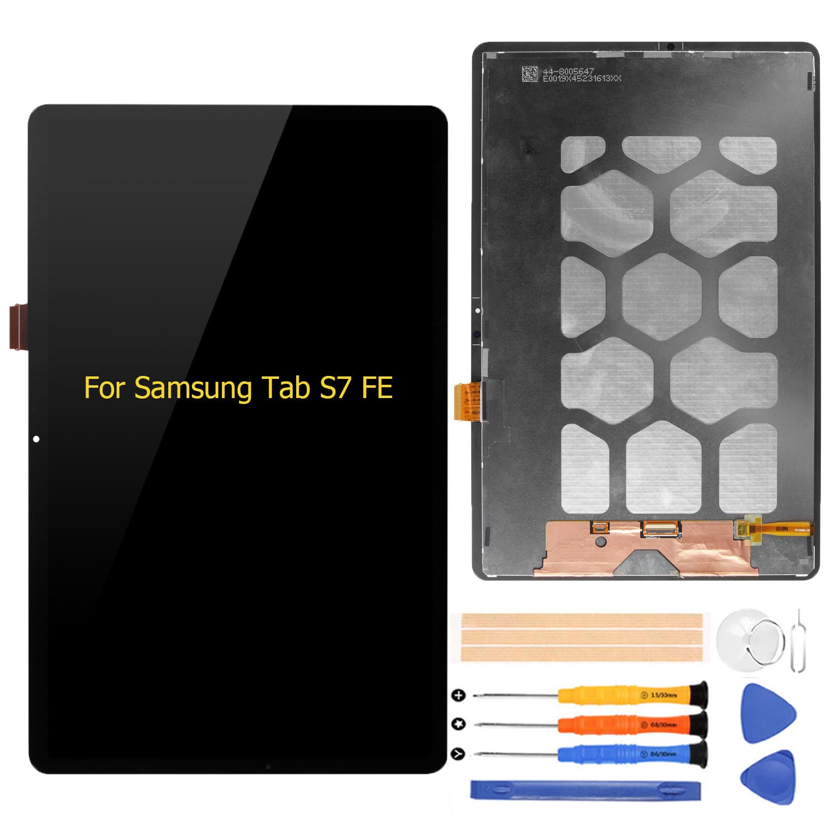 Amazon.co.jp: A-MIND For Samsung Galaxy Tab S7 FE 液晶パネル 画面 