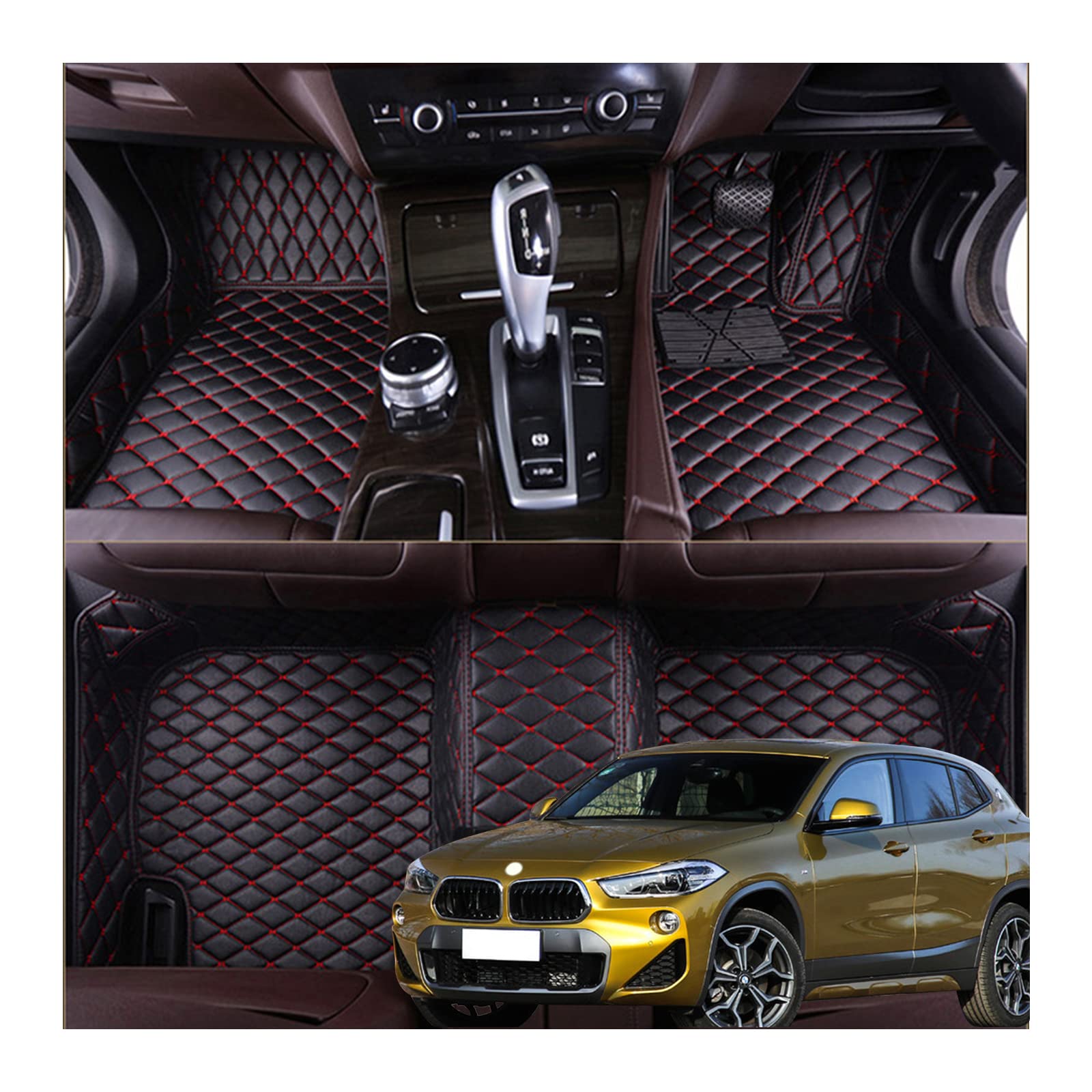 Amazon | フロアマット に適しBMW X2 F39 車種専用 立体フロアマット 