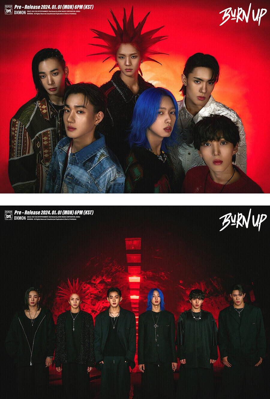 Amazon.com: DXMON [HYPERSPACE] 1st Mini Album (DAZZLE Ver.) K-POP