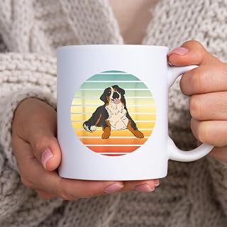 Bernese Mountain Dog - Bernese Mountain Dog BlackMug, Tea Mug, Tea Cup, Coffee Cup