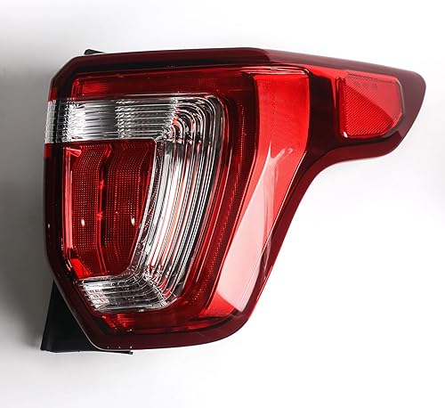 Miniatura 9 de FIONE Para Ford Explorer Conjunto de luz trasera 2016 2017 2018 2019 Luz trasera de freno Interceptor de policía Utilidades Luces traseras de