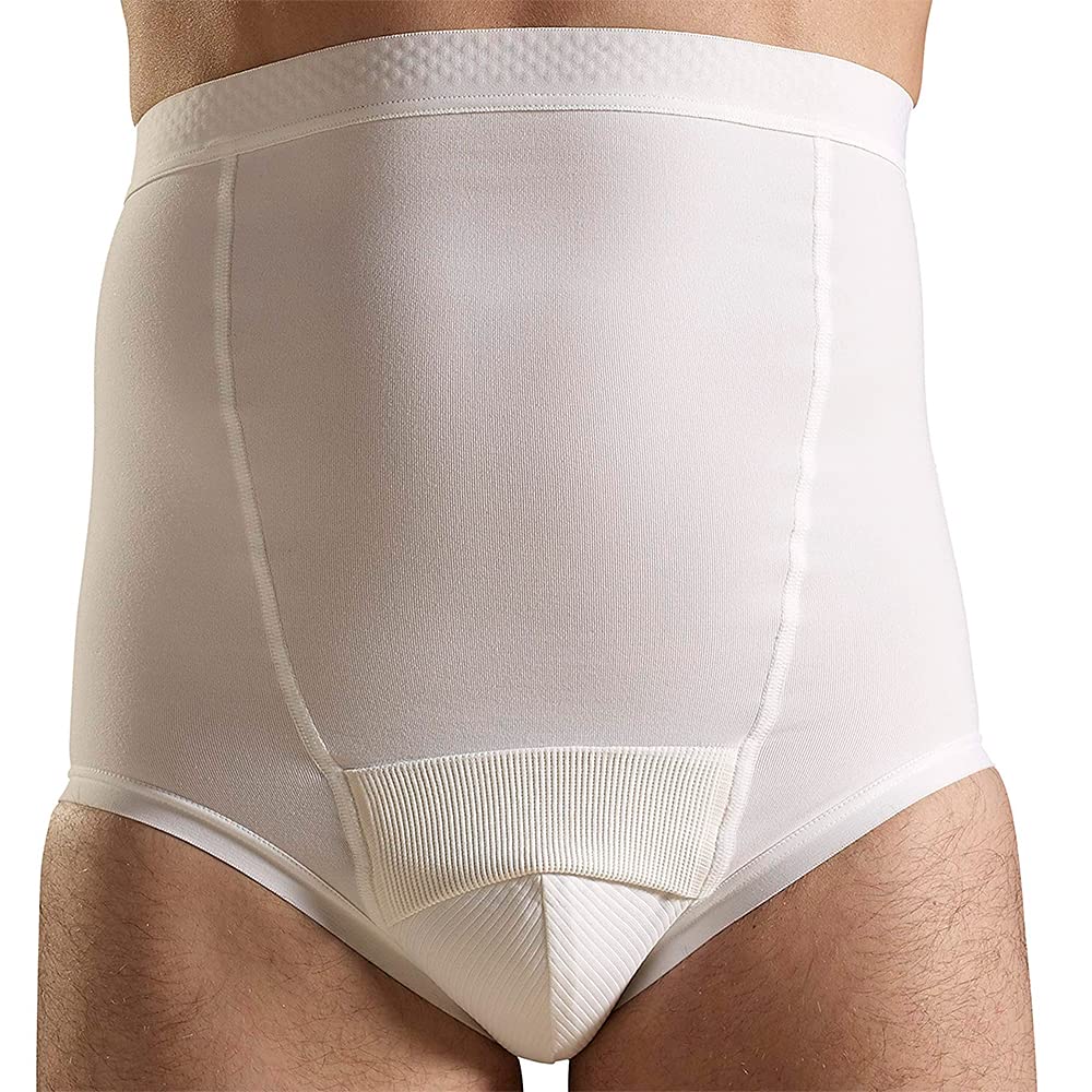 Buy Corsinel Support Underwear High Men's Briefs for Stoma & Hernia