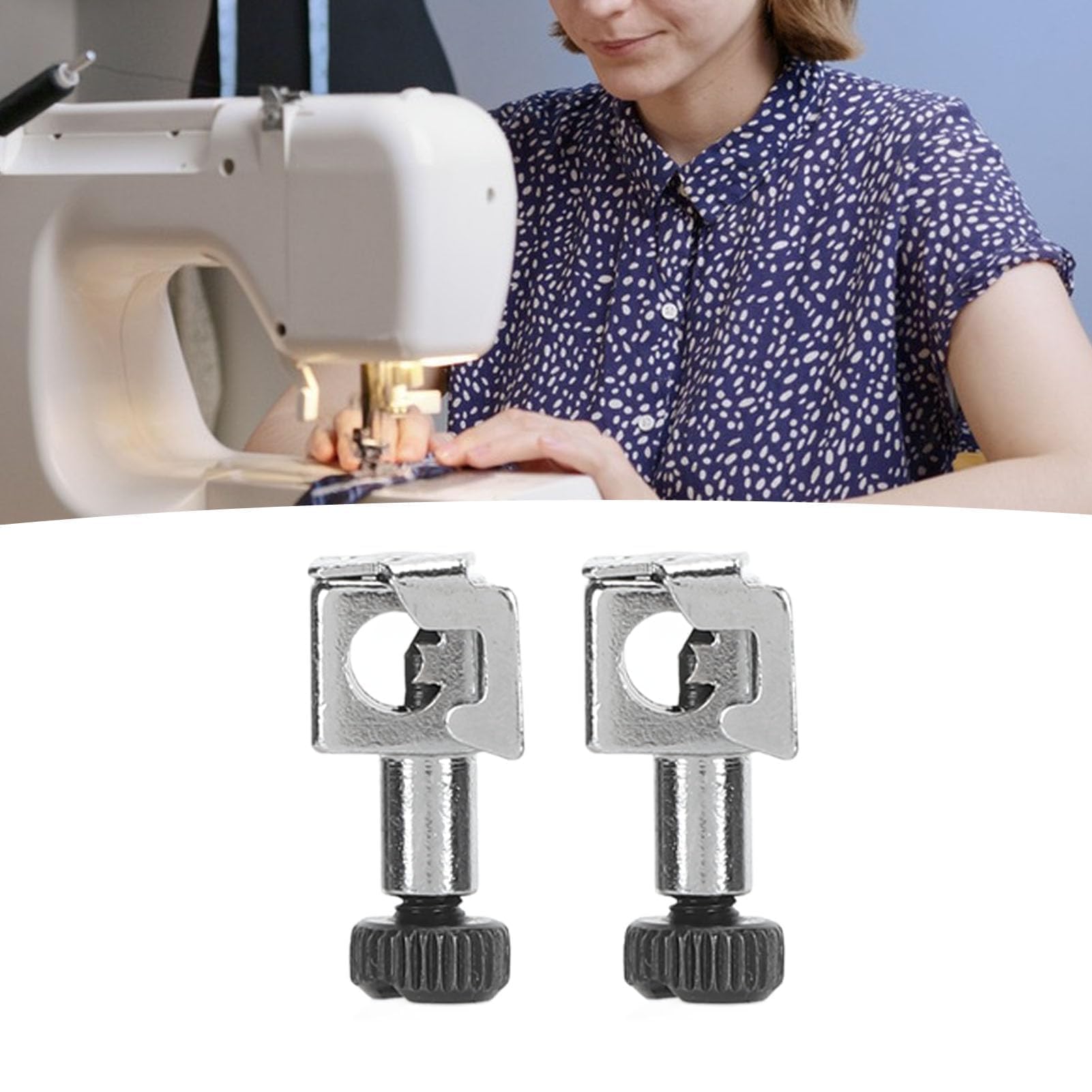 Clip per Ago per Macchina da Cucire, Sostituzione del Morsetto per Ago Maniglia Girevole Morsetto per Ago per Cucire Morsetto per Ago Pratico per Accessori per Raccordi per