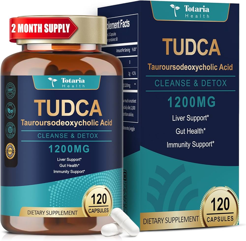 Amazon.com: Totaria TUDCA Supplement 1200mg