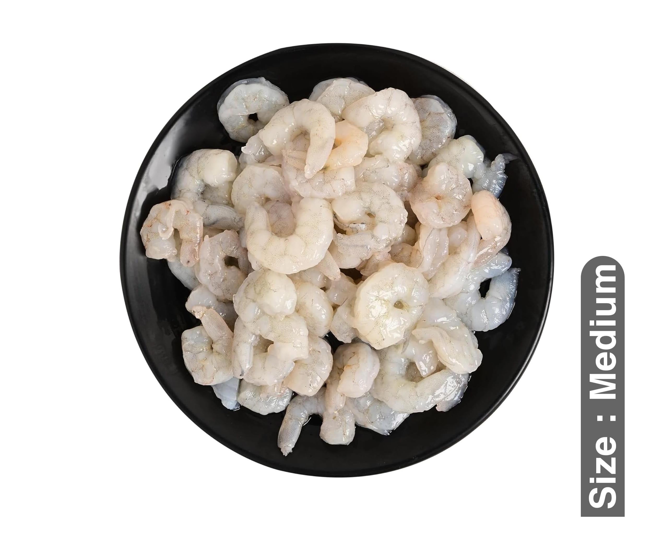 Mega Medium Prawns 500g|Peeled & Deveined| (56-66Pcs) | Frozen
