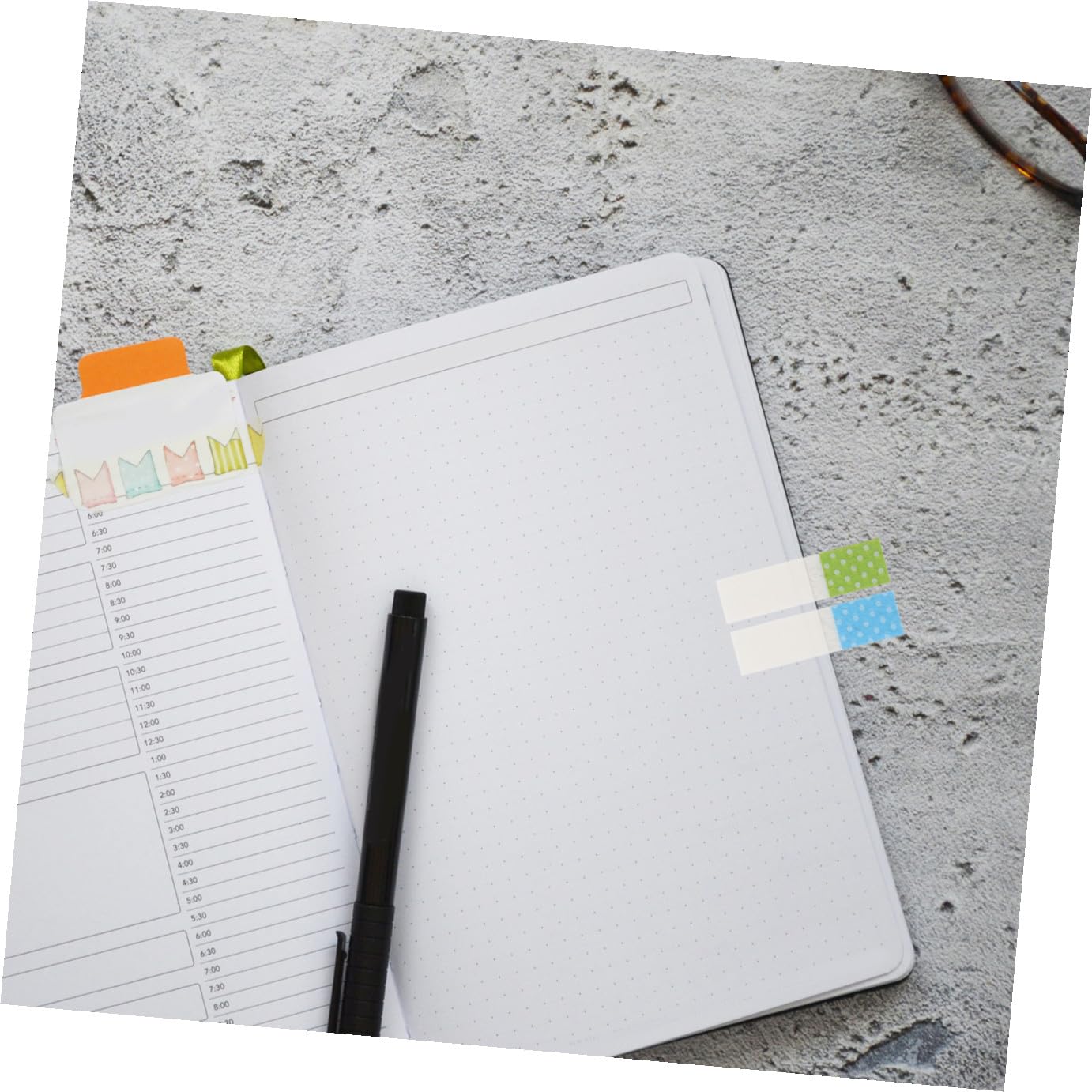 ARTIBETTER 5 Sätze Index-label Klebestreifen Klebrig Farbige Etiketten Für Seitenmarkierungen Textmarker-tabs Seitenmarkierungen Für Bücher Das Haustier 6 Packungen * 5