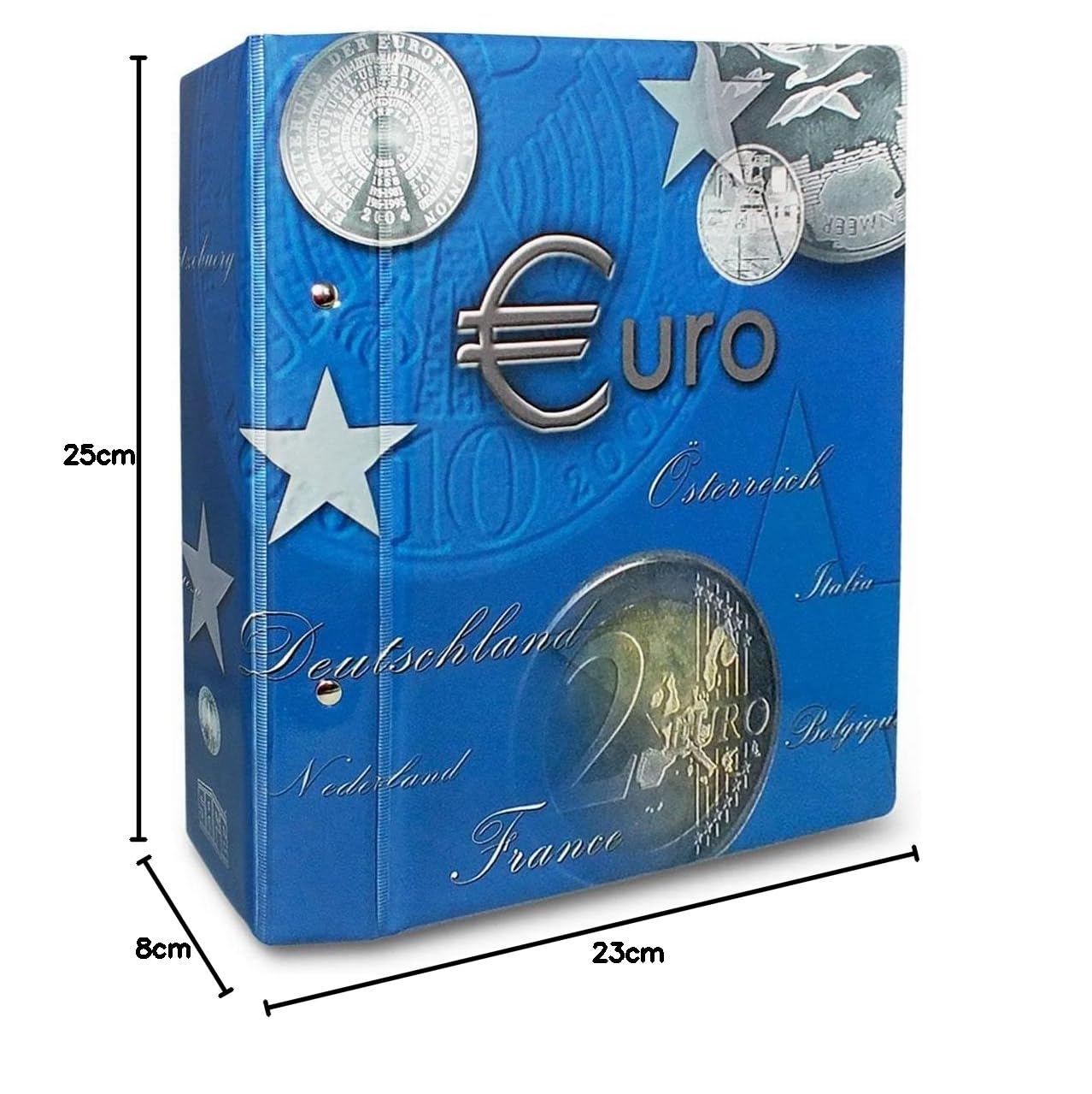 5 Feuilles 25 Séries Album Collection Pièces Euro SAFE 7807 - 5 Feuilles TOPset Pour Série Complète Rangement Pièces 5 Feuilles 25 Séries Album Collection Pièces Euro SAFE 7807 - 5 Feuilles TOPset Pour Série Complète Rangement Pièces