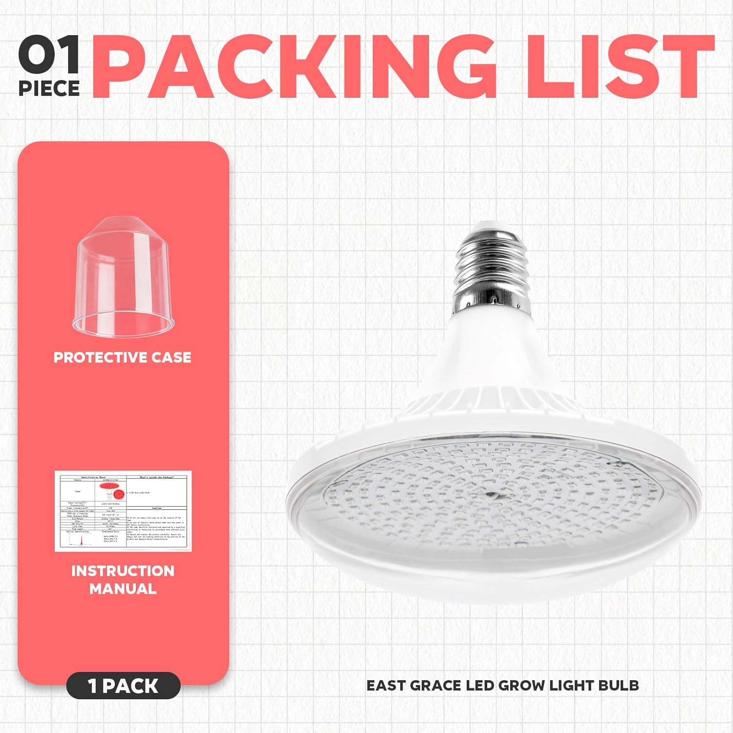 Hanging Grow Lights for Indoor Plants, UFO Deep Red Therapy LED Light, 150w Grow Spectrum Enhancement Plant Light, 660nm, Used for Flowering and Fruiting, Perfect Sun-loving Flowers and Succulents