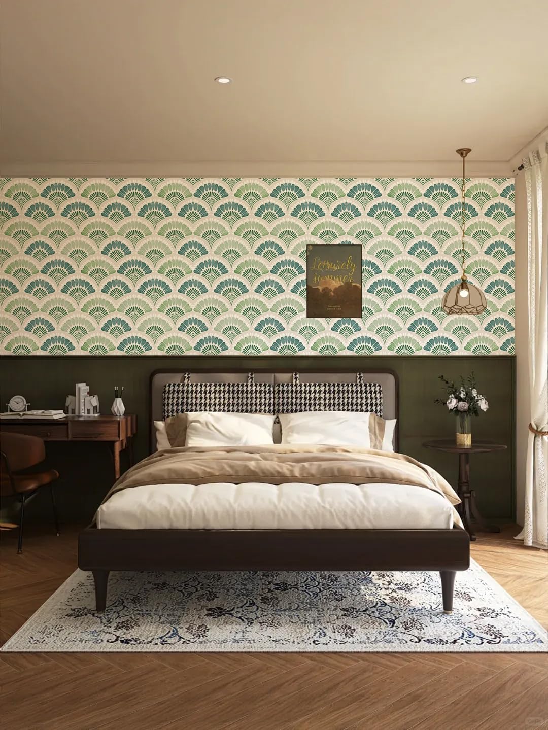 myforHD Papier Peint Autocollant, Auto-adhésif, Moderne GéOméTrique, 44cmx1000cm ImperméAble Autocollant, Pour Meuble Decoratif Salon Salle De Bain Chambre Armoire Porte Murale