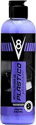 V8, Revitalizador de plásticos automotivos, 240 ml, Roxo