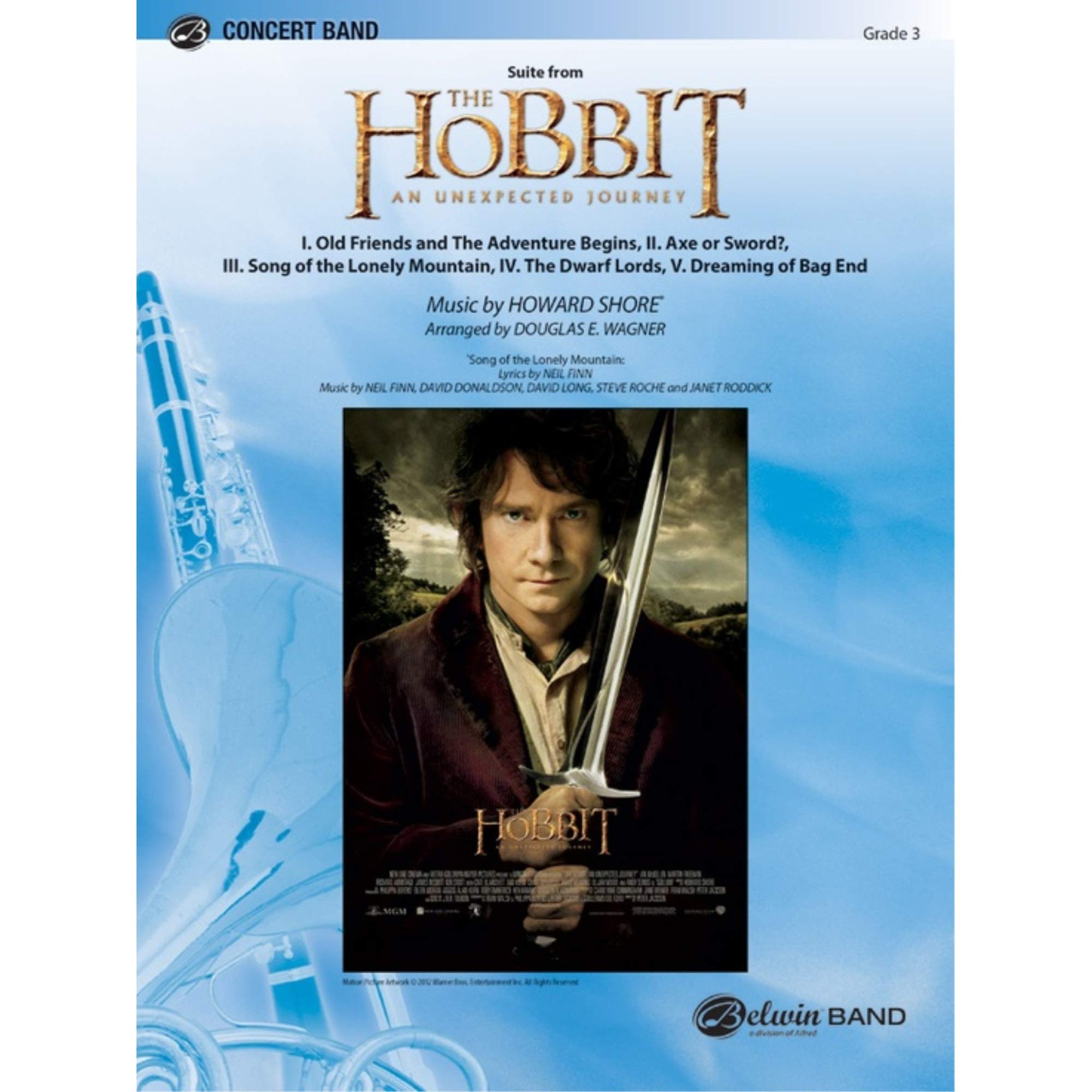Alfred The Hobbit: An Unexpected Journey, Suite from Concert Band Grade 3 Set