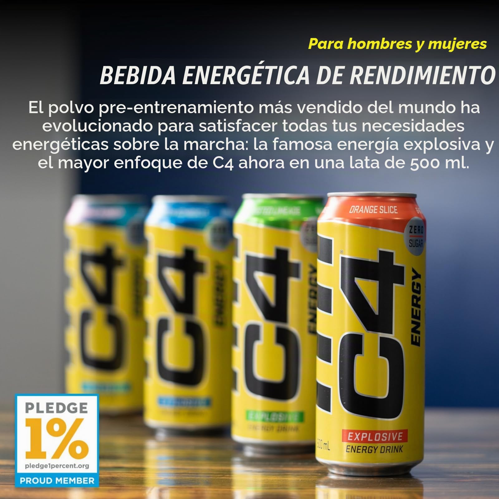 Cellucor C4 Performance Energy Drink Pineapple Head 12x500ml