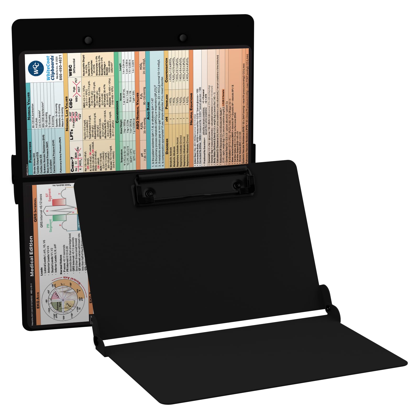 Amazon.com : Whitecoat Clipboard® - Blackout Medical Edition