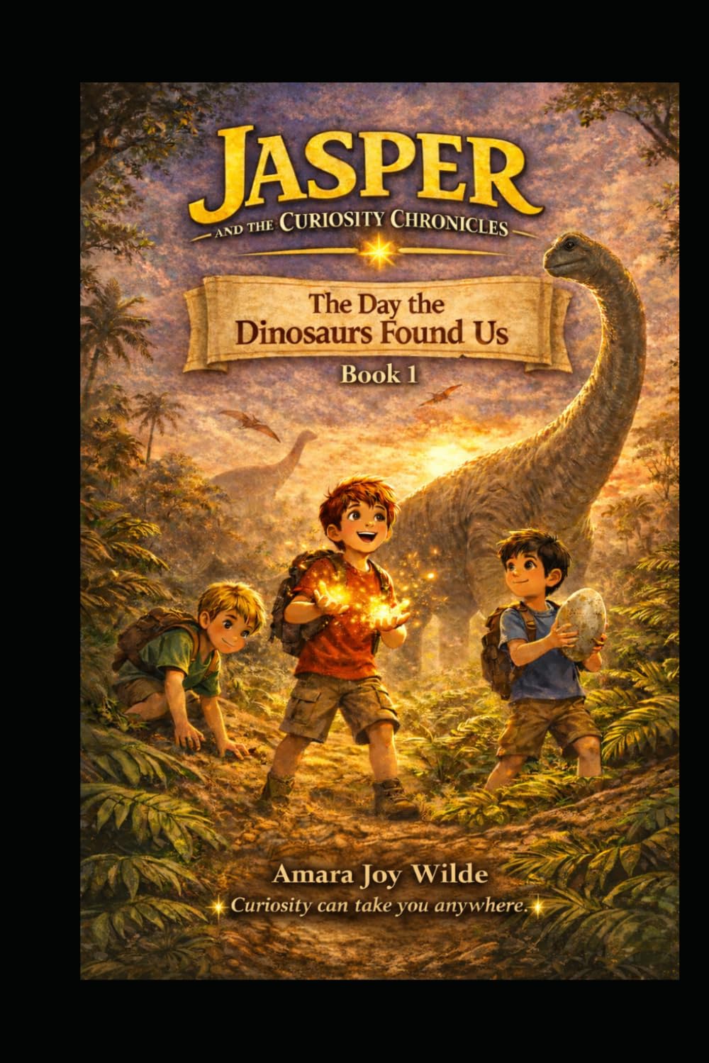 The Day the Dinosaurs Found Us: Book 1 (Jasper and the Curiosity Chronicles)