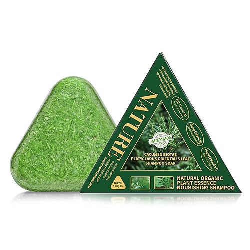 Miniatura 11 de Barra de champú para limpieza profunda, hidratación e hidratación del cabello seco, jabón sólido natural para cabello con agua de arroz, champú