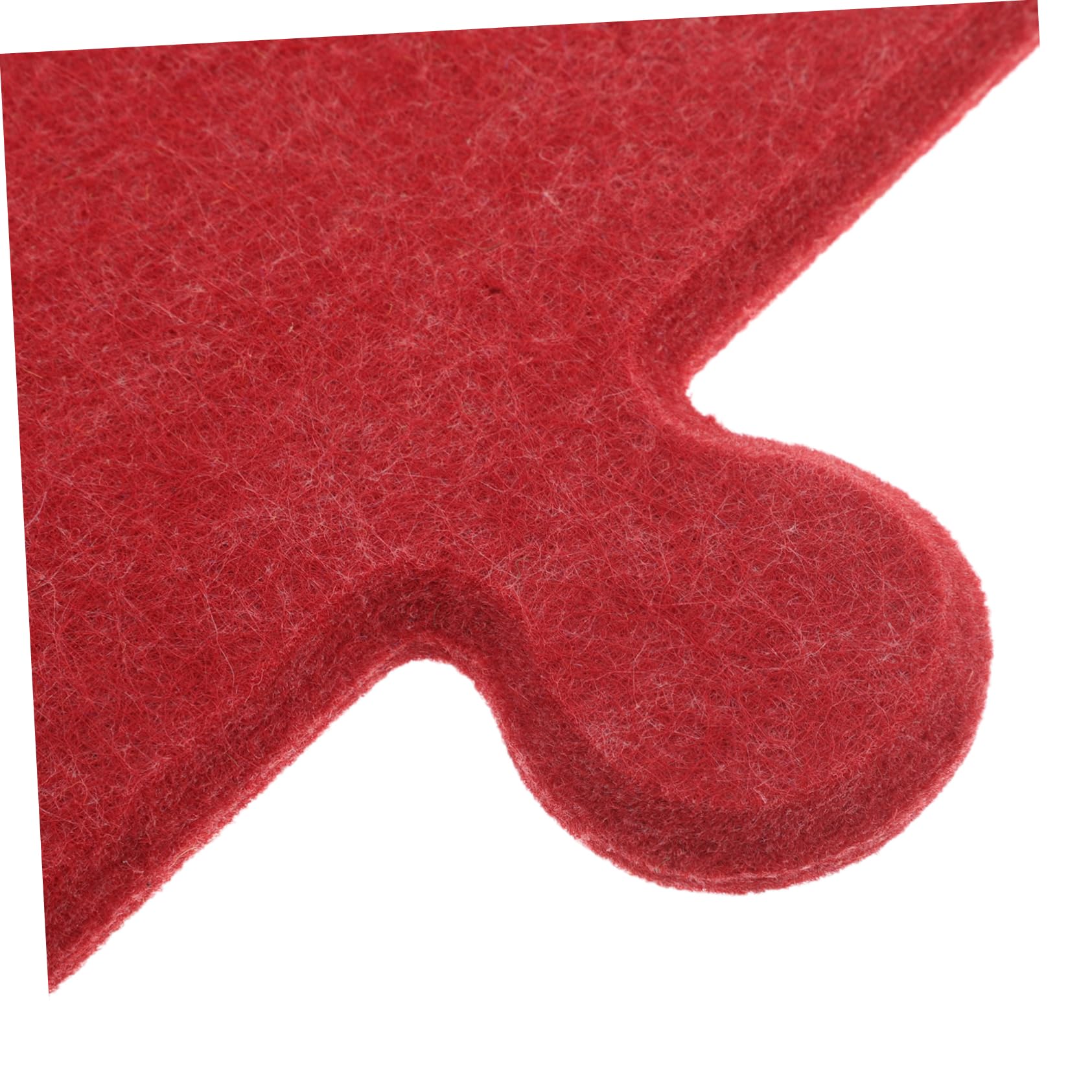 Hemobllo 10 Selbstklebende Filzplatten im Kreativen Puzzle Design aus Polyester für Vielseitige Wanddeko im Kinderzimmer und Büro Wandpolster Wandaufkleber Satz