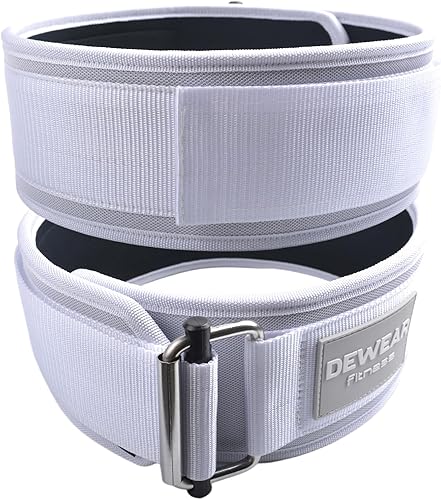 Miniatura 12 de Cinturón de levantamiento de pesas duradero, cinturón de gimnasio de 4 pulgadas de ancho para culturismo, levantamiento de potencia, sentadillas,