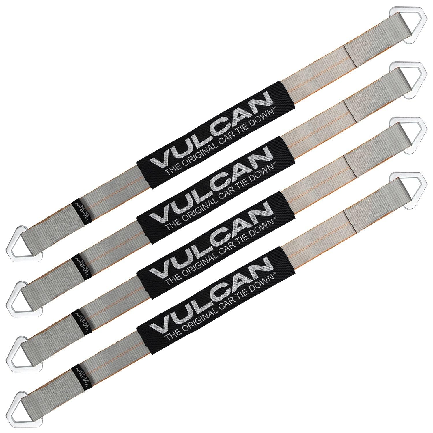 VULCAN Car Tie Down Straps - 4 Pack, 3300 lb Safe Load -10