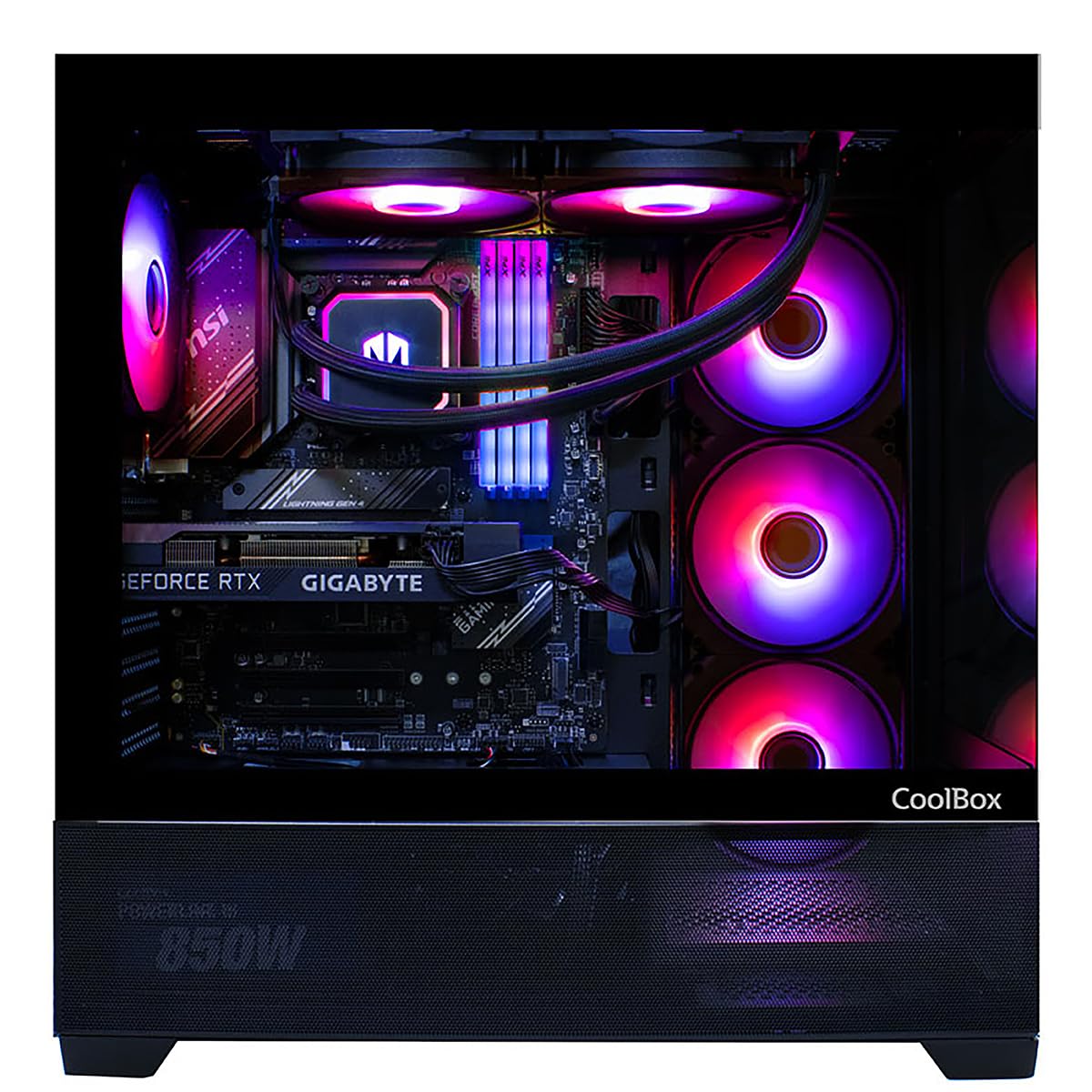 Dominion - PC Gaming (Intel Core i9-14900KF, 32GB RAM DDR5, NVIDIA GeForce RTX 5080 16GB GDDR7, SSD 2TB PCIe 4.0, Windows 11 Pro) Ordenador Sobremesa Gaming