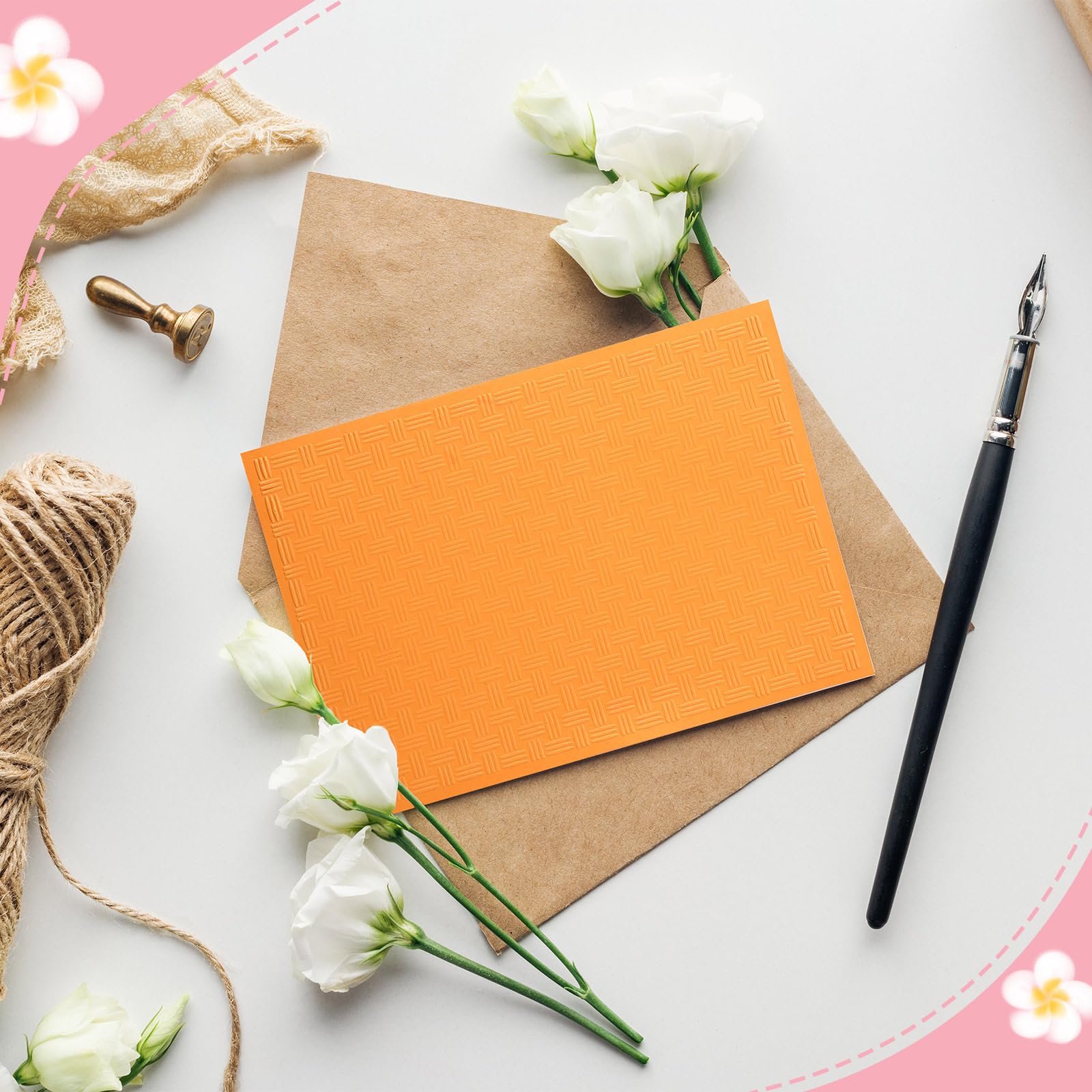 Mumufy 32 Pcs Embossing Folders for Card Making DIY Plastic Embossing Stencil Paper Card Decorating Mold for Scrapbook Photo Album DIY Craft, 5.8 x 3.9 Inch