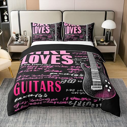 Miniatura 13 de Juego de ropa de cama de cinta musical retro, tamaño matrimonial, radios vintage, 100% algodón, funda de edredón de casete de audio de los años 80,