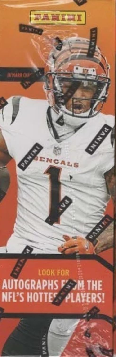 Panini 2025 Phoenix Football Factory Sealed MEGA Box (6 Packs of 7 Cards) Look for 4 Mega Exclusive Pyramids Parallels and possible Color Blast, Flex Inserts and Autographs. See scans for more details