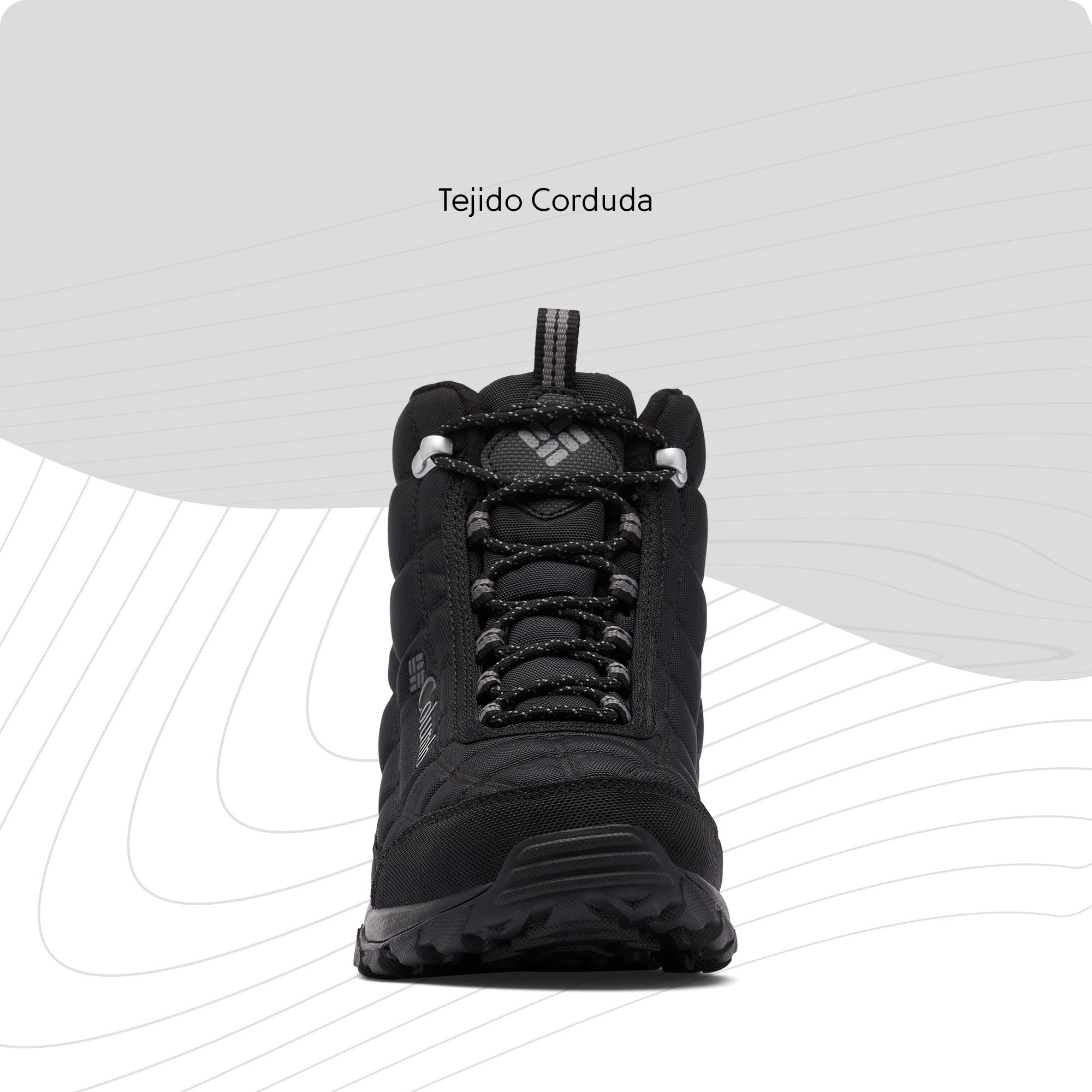 Columbia Botas de Nieve para Hombre, FIRECAMP