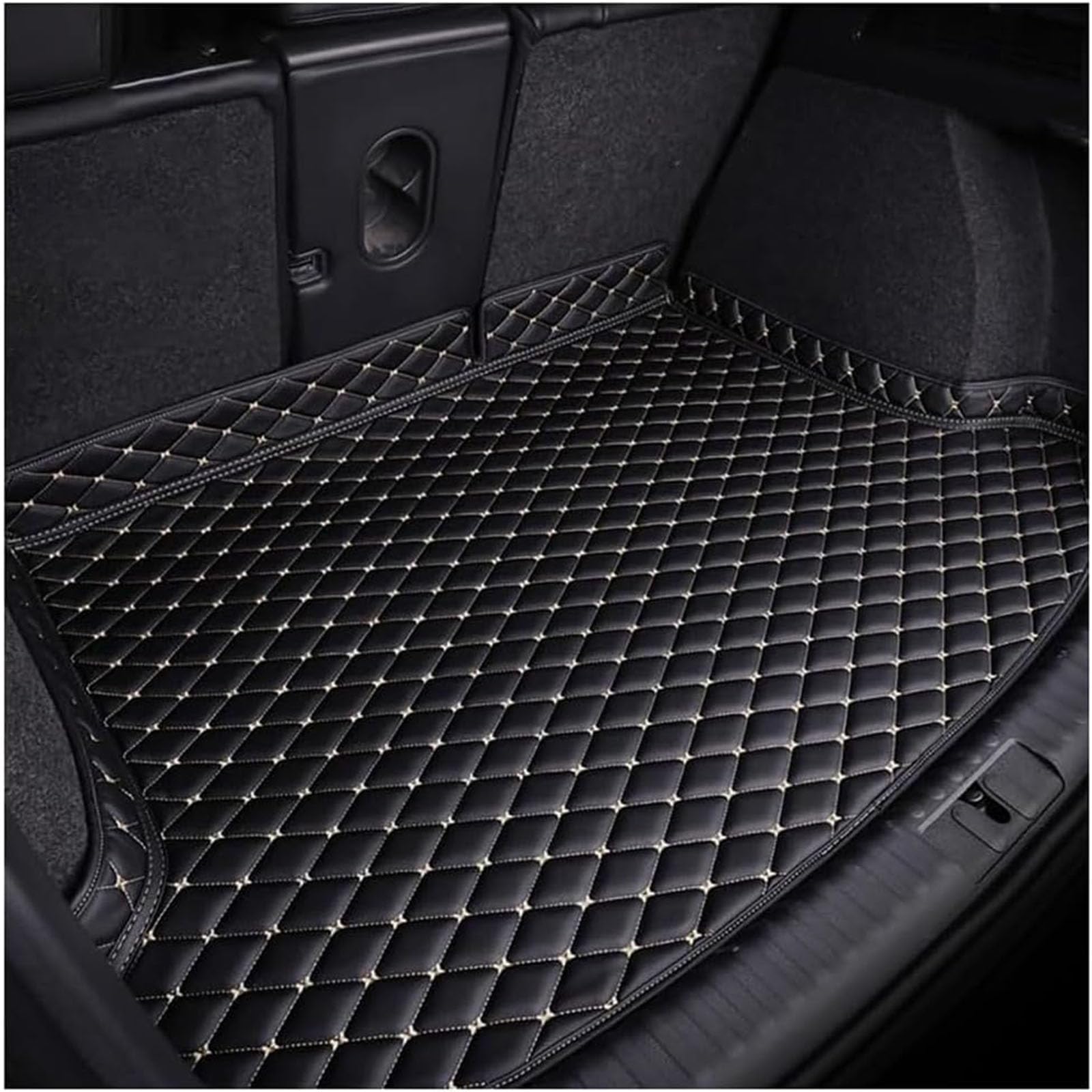 Coche Alfombrillas Maletero Para Audi Q7 7 Seats 2006-2015 (with